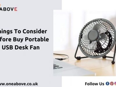 portable desk fan USB