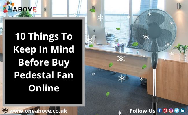 buy pedestal fan online