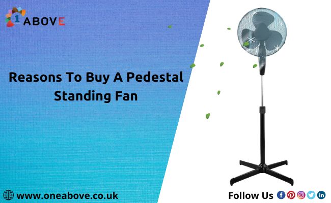 pedestal standing fan