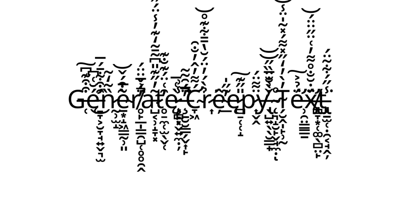 Demon Text Generator