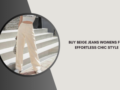 Buy Beige Jeans Womens