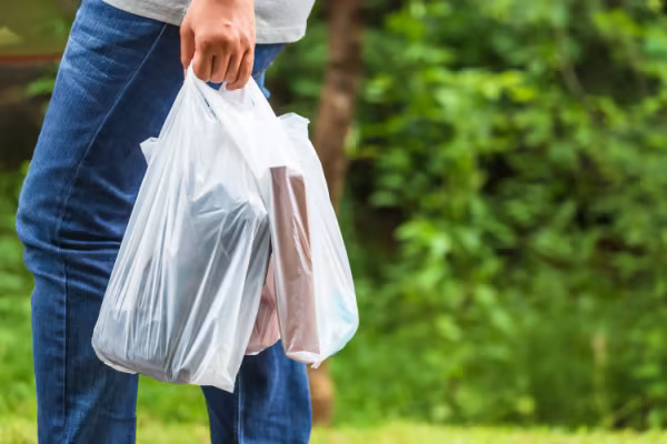 white plastic grocery bags