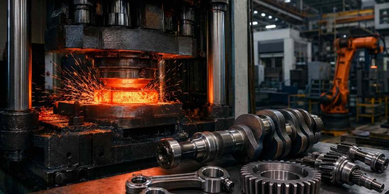 Closed Die Forging vs Other Methods Which Is More Powerful